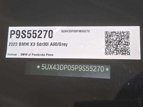 Used 2023 BMW X3 sDrive30i w/ M Sport Package RWD image 25