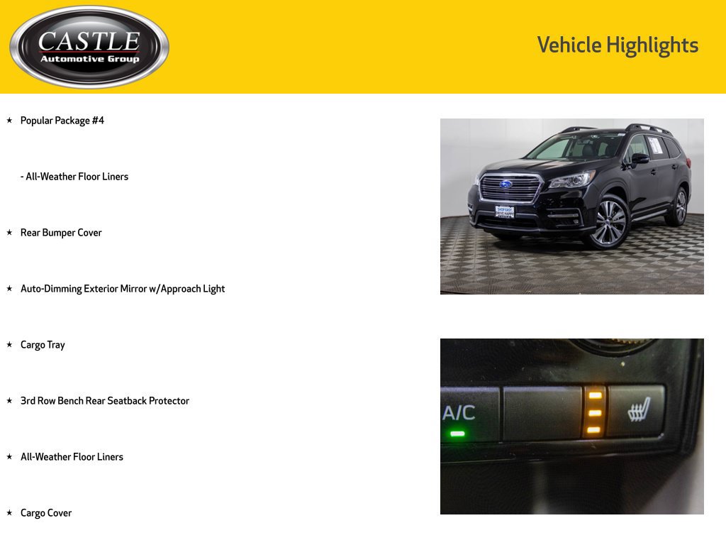 Used 2021 Subaru Ascent Limited w/ Popular Package #4 AWD/4WD image 8
