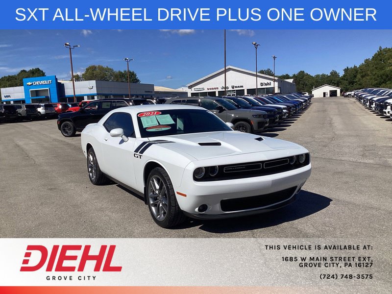 Used 2021 Dodge Challenger SXT w/ Plus Package AWD/4WD image 1