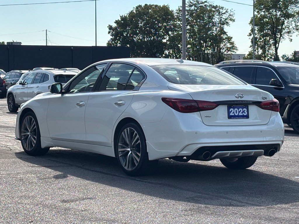 Used 2023 INFINITI Q50 Sensory AWD/4WD image 7