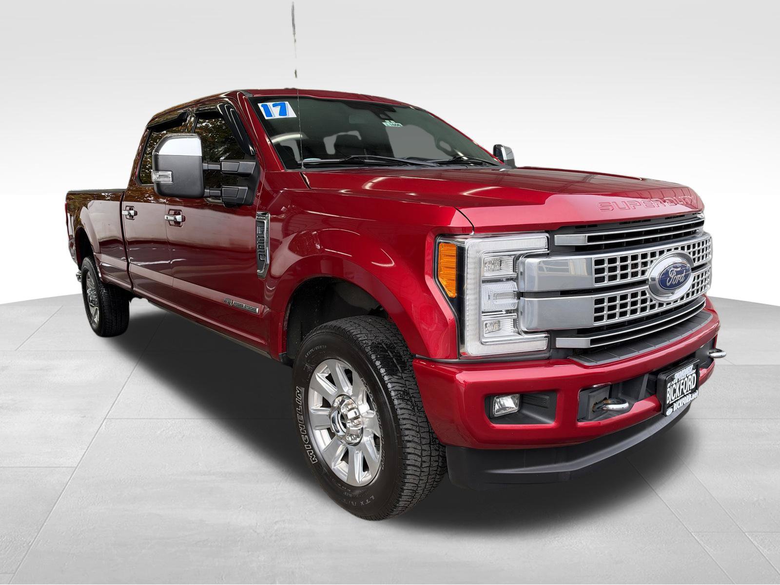 Used 2017 Ford F350 Platinum w/ Platinum Ultimate Package AWD/4WD image 3