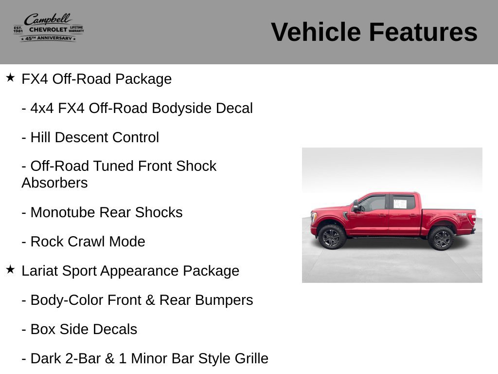 Used 2023 Ford F150 Lariat AWD/4WD image 10
