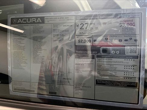 New 2026 Acura ADX A-Spec image 22