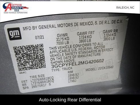 Used 2021 Chevrolet Silverado 1500 LT Trail Boss w/ Bed Protection Package image 26