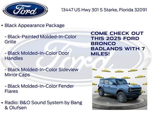 New 2025 Ford Bronco Badlands image 20