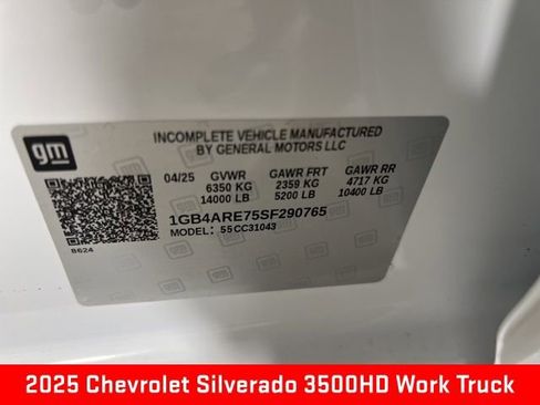 New 2025 Chevrolet Silverado 3500 W/T w/ WT Convenience Package image 16