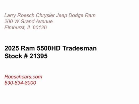 New 2025 RAM 5500 Tradesman image 2