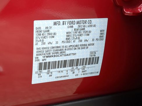 New 2026 Ford Explorer ST w/ Sun And Sound Package image 69