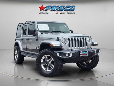 Used 2020 Jeep Wrangler Unlimited Sahara AWD/4WD image 1