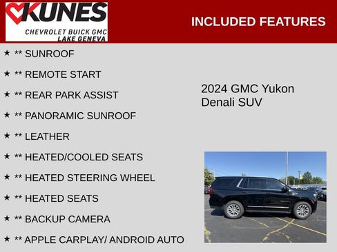 Used 2024 GMC Yukon Denali AWD/4WD image 2