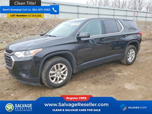 Used 2019 Chevrolet Traverse LS w/ LPO, Floor Liner Package FWD image 1