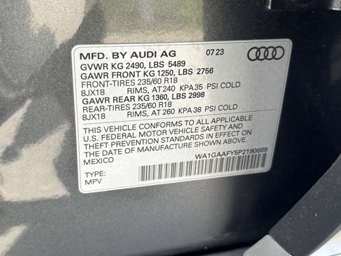 Used 2023 Audi Q5 2.0T Premium w/ Convenience Package AWD/4WD image 37