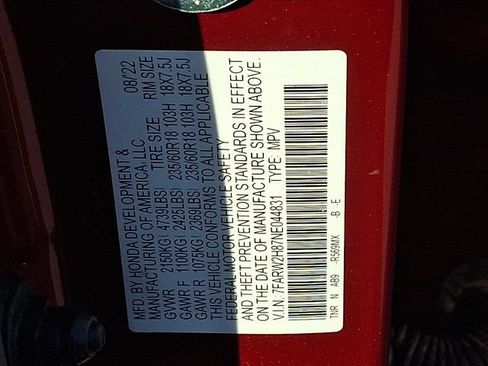 Used 2022 Honda CR-V EX-L image 27