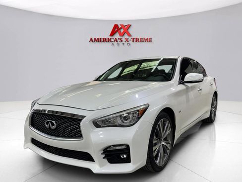 Used 2016 INFINITI Q50 Red Sport 400 AWD/4WD image 2