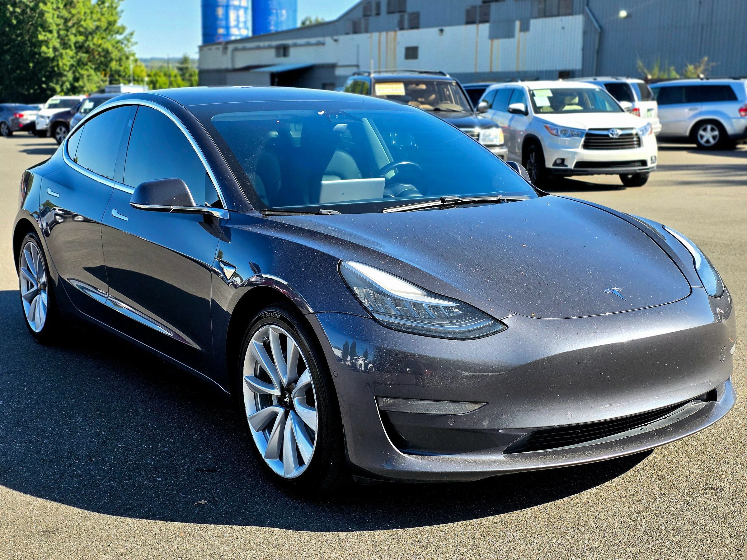 Used 2019 Tesla Model 3 Long Range AWD/4WD image 1