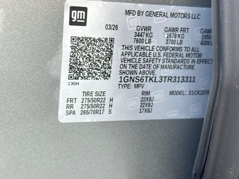 New 2026 Chevrolet Tahoe High Country AWD/4WD image 39