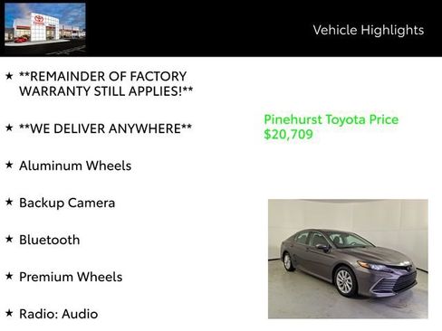 Certified 2024 Toyota Camry LE image 19