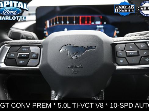 Used 2025 Ford Mustang GT Premium w/ Mustang Nite Pony Package RWD image 16