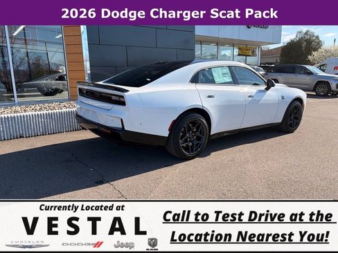New 2026 Dodge Charger Scat Pack w/ Blacktop Package AWD/4WD image 5