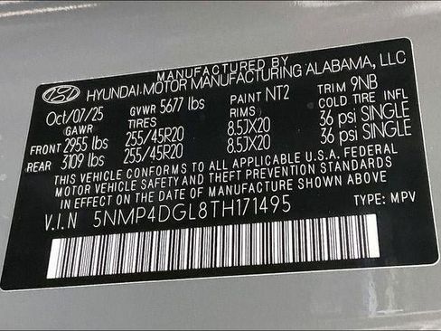 New 2026 Hyundai Santa Fe Limited AWD/4WD image 39