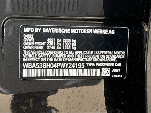 Used 2023 BMW 530i w/ Convenience Package RWD image 36