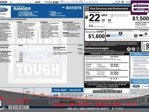 Used 2022 Ford Ranger XL w/ XL Power Equipment Group image 8