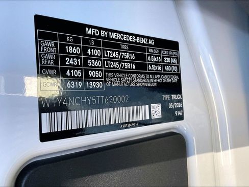 New 2026 Mercedes-Benz Sprinter 2500 image 11
