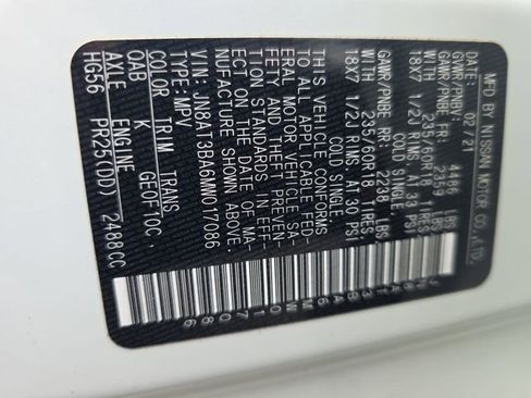 Used 2021 Nissan Rogue SV image 46