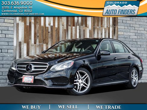 Used 2016 Mercedes-Benz E 400 4MATIC Sedan image 1
