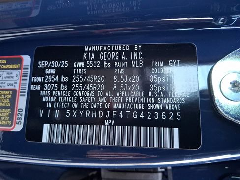 New 2026 Kia Sorento EX image 23