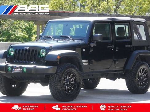 Used 2016 Jeep Wrangler Unlimited Sport w/ Max Tow Package AWD/4WD image 3