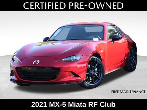 Certified 2021 MAZDA MX-5 Miata RF Club image 1