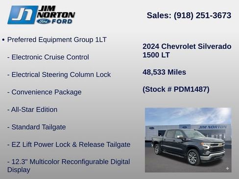 Used 2024 Chevrolet Silverado 1500 LT AWD/4WD image 31