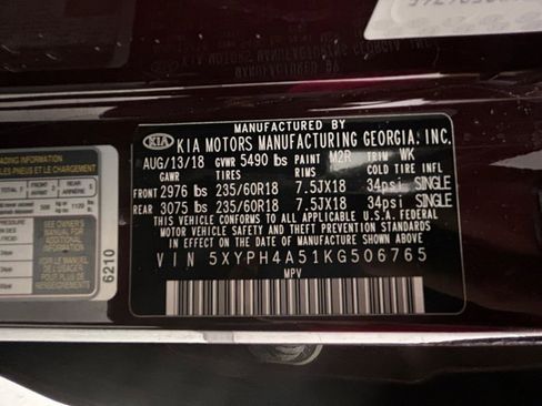 Used 2019 Kia Sorento EX w/ EX Touring Package image 20