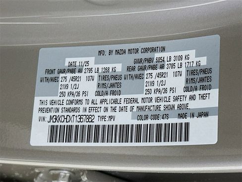 New 2026 MAZDA CX-90 3.3 Turbo w/ Premium Sport Pkg image 27