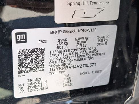 Used 2024 Cadillac XT6 Luxury w/ LPO, Floor Liner Package AWD/4WD image 35