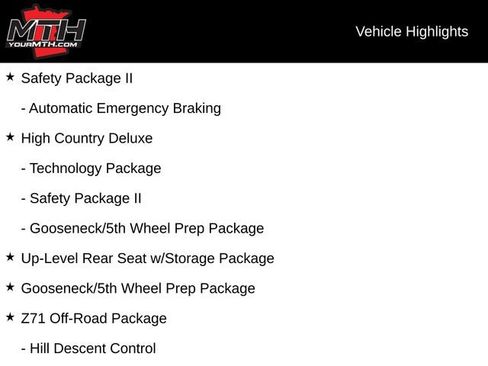 Used 2022 Chevrolet Silverado 2500 High Country w/ Z71 Off-Road Package image 10