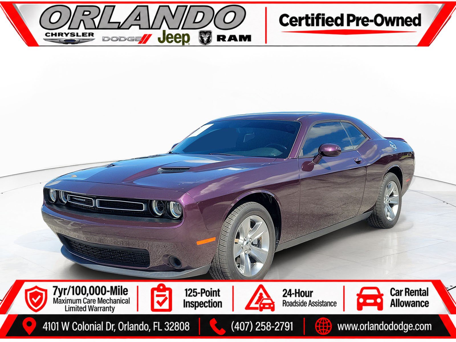 Certified 2022 Dodge Challenger SXT RWD image 3