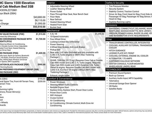 Used 2020 GMC Sierra 1500 Elevation w/ Elevation Value Package image 6