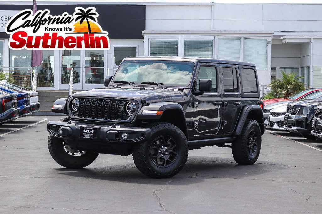 Used 2024 Jeep Wrangler Unlimited Sport AWD/4WD image 1