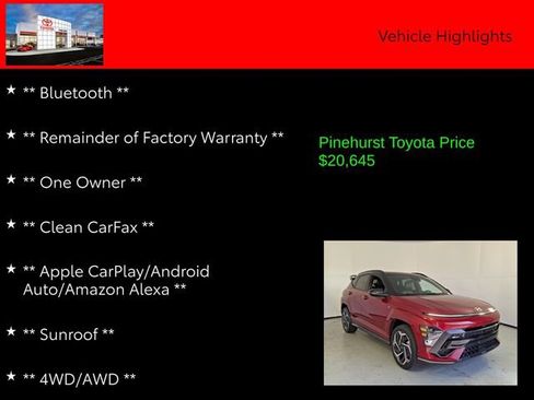 Certified 2024 Hyundai Kona N Line image 7