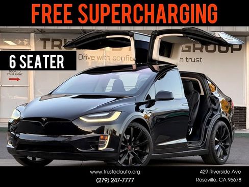 Used 2016 Tesla Model X 75D AWD/4WD image 1