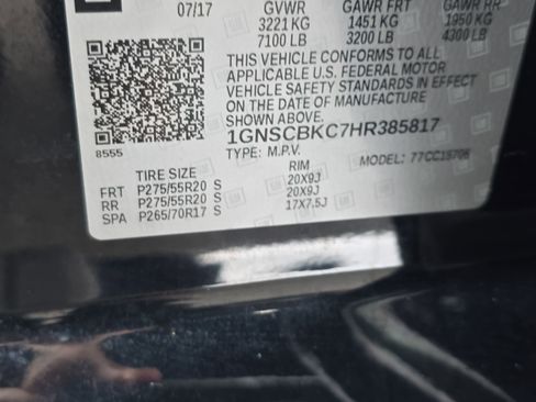 Used 2017 Chevrolet Tahoe LT w/ LT Signature Package image 34