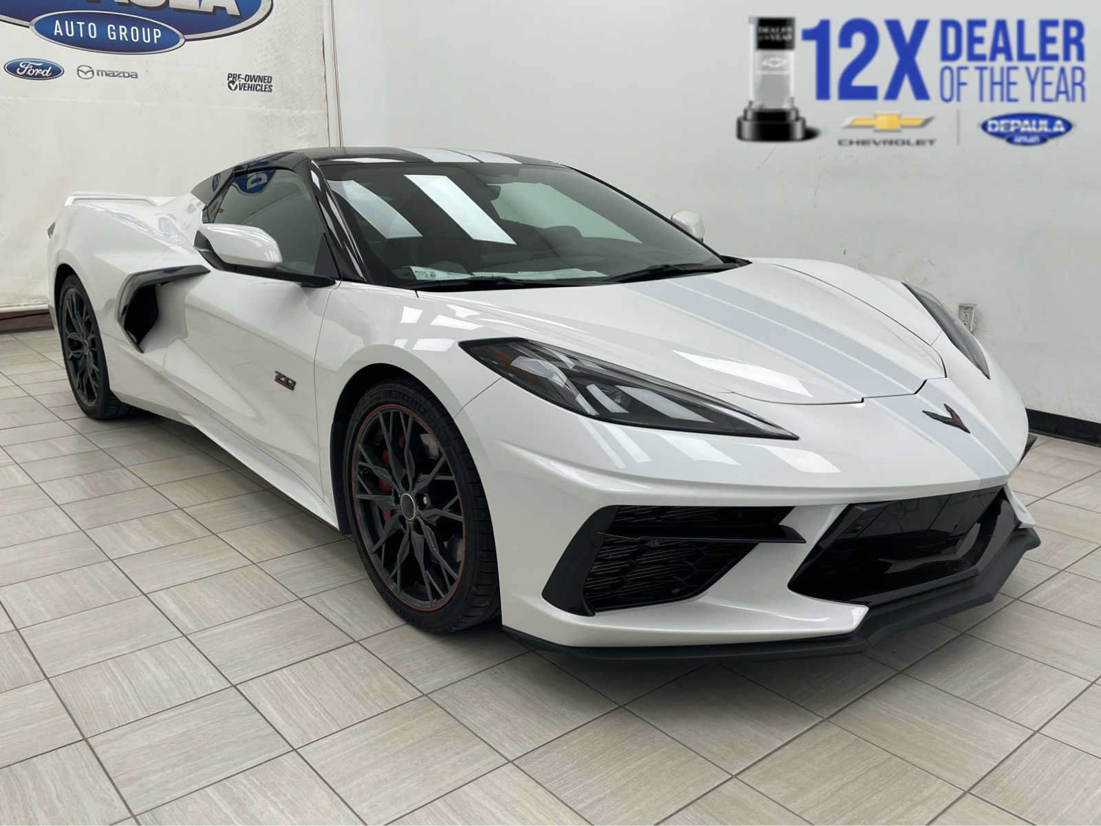 Certified 2023 Chevrolet Corvette Stingray Premium Conv w/ Z51 Performance Package RWD image 1