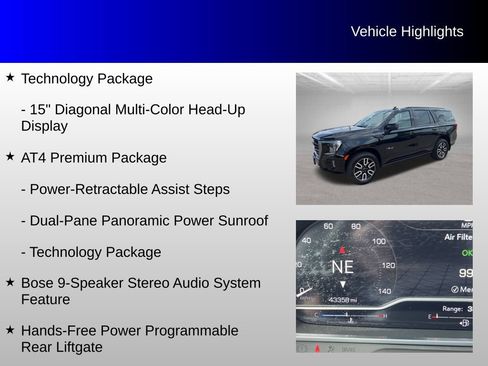 Used 2023 GMC Yukon AT4 w/ AT4 Premium Package AWD/4WD image 24