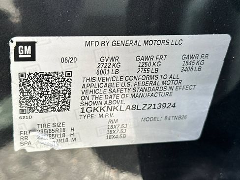 Certified 2020 GMC Acadia SLE FWD image 41
