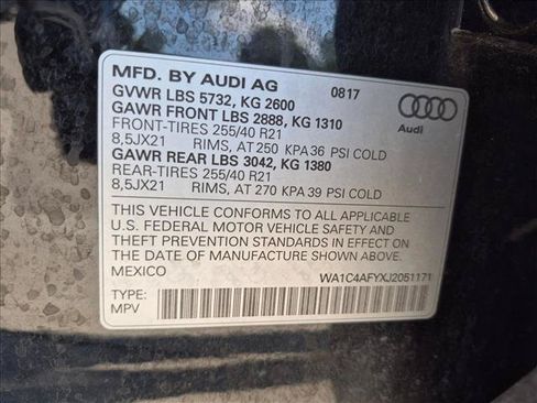Used 2018 Audi SQ5 Prestige w/ Prestige Package AWD/4WD image 21