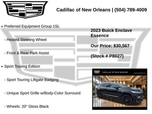 Used 2023 Buick Enclave Essence w/ Experience Buick Package FWD image 7