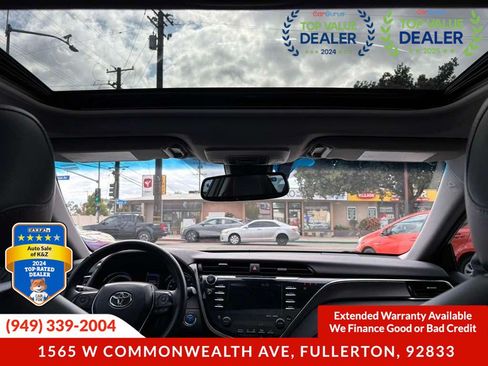 Used 2018 Toyota Camry SE w/ Audio Package FWD image 8