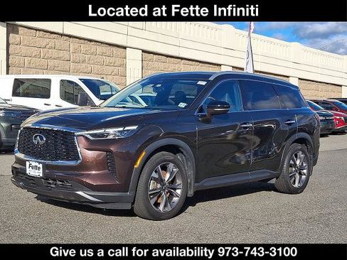 Certified 2022 INFINITI QX60 Luxe w/ Cargo Package image 1